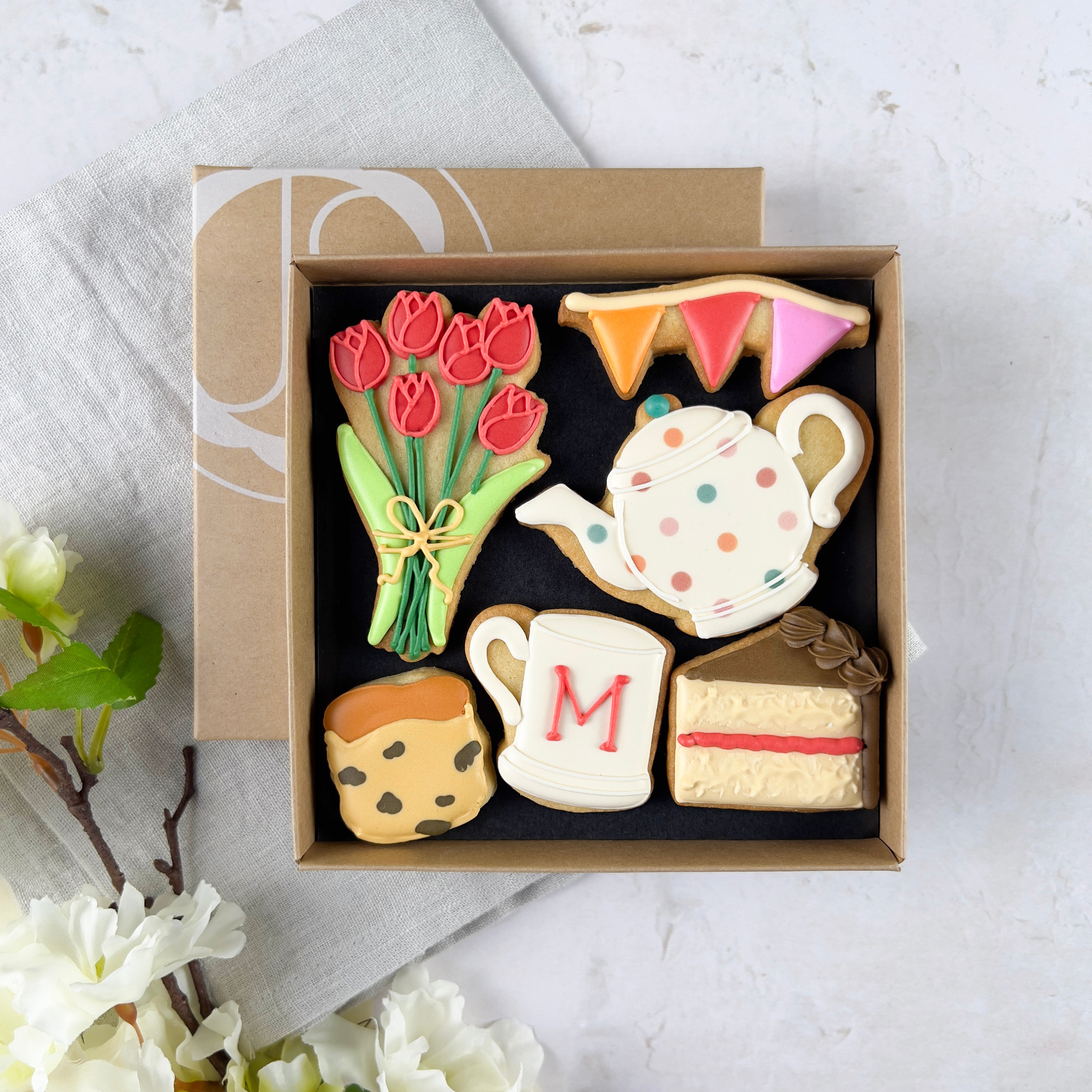 Afternoon Tea Biscuit Box *Mother's Day Edition*