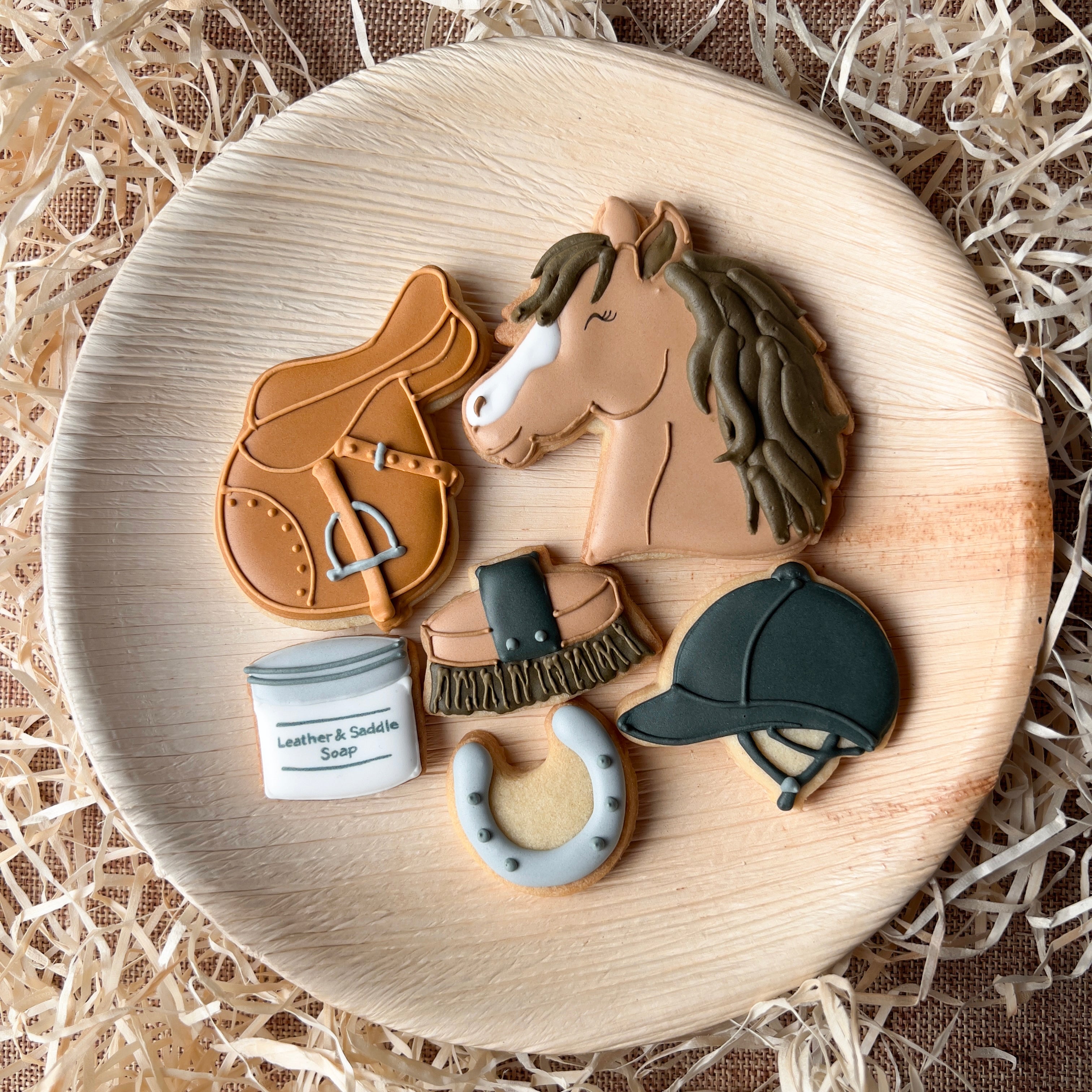 Horse Riding Biscuit Box